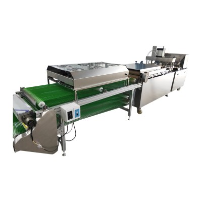 Factory supply roti chapati tortilla press making cutting machine